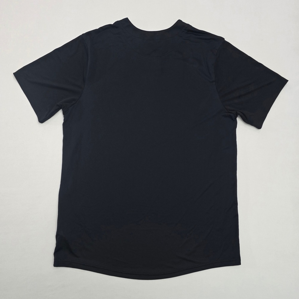 Nike Chicago White Sox MLB Henley Practice Jersey Mens Large Black Short Sleeve - Picture 2 of 11